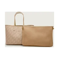 Torebki damskie - Tommy Hilfiger Shopperka + saszetka MONOPLAY z dodatkiem skóry - miniaturka - grafika 1