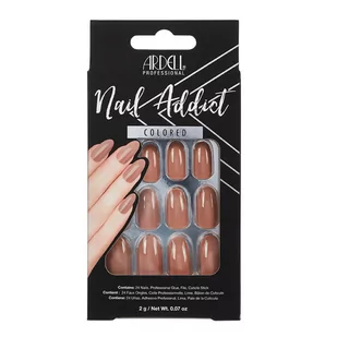 Ardell Nail Addict Colored Latte - Sztuczne paznokcie i akcesoria - miniaturka - grafika 1