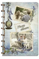 Albumy fotograficzne - Album Fotograficzny w stylu Retro "Family Dog" - miniaturka - grafika 1