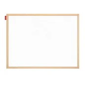 Prezentery i wskaźniki - Tablica Suchościeralna Magnetyczna Memobe W Ramie Drewnianej 80X60 Cm - miniaturka - grafika 1