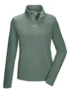 Bluzy damskie - Killtec Bluza polarowa w kolorze szarozielonym - miniaturka - grafika 1