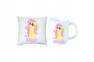 Gadżety dla niej i dla niego - ZESTAW PREZENT PODUSZKA + KUBEK MY LITTLE PONY - miniaturka - grafika 1