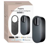 Akcesoria do domofonów i wideodomofonów - Aqara Smart Lock U200 Lite Czarny - miniaturka - grafika 1
