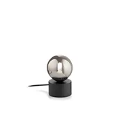 Lampy stojące - Lampa stołowa  PERLAGE TL1 NERO 292441 - Ideal Lux - miniaturka - grafika 1