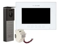 Wideodomofony - Wideodomofon Szyfratorem Vidos S12D M11W - miniaturka - grafika 1