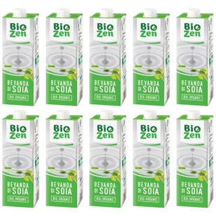 10x Zestaw Mleko Sojowe napój roślinny BIO - Soki i napoje niegazowane 10x Zestaw Mleko Sojowe napój roślinny BIO - Soki i napoje niegazowane - miniaturka - grafika 1