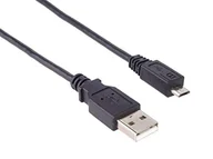Kable komputerowe i do monitorów - PremiumCord Kabel USB 2.0 A-Micro B 0,5m czarny - miniaturka - grafika 1