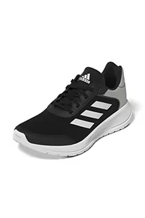 adidas Tensaur Run Sneaker buty dziecięce, uniseks, Core Black Core White Grey Two, 31 EU - Buty dla dziewczynek - miniaturka - grafika 1