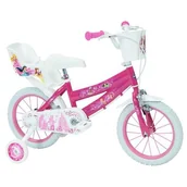 Rowerki biegowe - Rowerek dzieciecy 14" HUFFY 24411W Disney PRINCESS - miniaturka - grafika 1