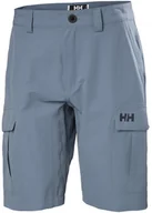 Spodnie sportowe męskie - Helly Hansen krótkie spodnie męskie HH QD CARGO SHORTS 54154 601 38 - miniaturka - grafika 1