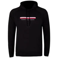 Bluzy męskie - Tommy Hilfiger Bluza Męska Oh Hoodie Black Um0Um02385 Bds S - miniaturka - grafika 1