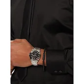 Zegarki męskie - Zestaw zegarek i bransoletka BOSS Strike - Gift Set 1570180 Srebrny - miniaturka - grafika 1