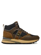 Botki męskie - Blauer Trzewiki F4MARS04/LEC Brązowy - miniaturka - grafika 1