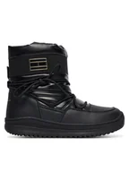 Buty dla dziewczynek - Tommy Hilfiger Śniegowce Snow Boot T3A5-34052-1474 D Czarny - miniaturka - grafika 1