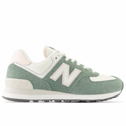 Buty sportowe damskie - Buty New Balance WL574AJ2 - zielone - miniaturka - grafika 1