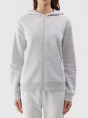 Bluzy damskie - 4F bluza damska rozpinane, z kapturem 4FWSS24TSWSF0956 rozmiar S - miniaturka - grafika 1