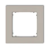 Klawisze i ramki - Karlik Ramka pojedyncza kwadratowa MINI - taupe - miniaturka - grafika 1
