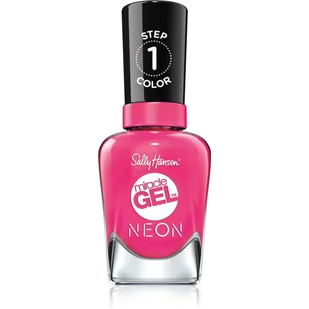 Sally Hansen Miracle Gel neonowy lakier do paznokci 050 Fuchsia Fever 14,7ml - Lakiery do paznokci - miniaturka - grafika 1