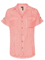 Bluzki damskie - Vero Moda Bluzka w kolorze różowym - miniaturka - grafika 1