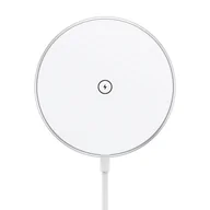 Ładowarki do telefonów - Bezprzewodowa ładowarka indukcyjna Choetech T580 15W (biała) - miniaturka - grafika 1