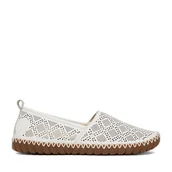 Półbuty damskie - Półbuty Rieker CEO-M2851-80 Biały - miniaturka - grafika 1