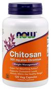 Witaminy i minerały - Now Foods Foods Chitosan 500 mg Chrom ( 120 kap) - miniaturka - grafika 1