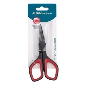 Noże kuchenne - Nożyczki 12 cm czarno-czerwone - miniaturka - grafika 1
