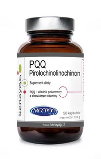 KENAY PQQ Pirolochinolinochinon x 30 kaps Kenay - Serce i układ krążenia - miniaturka - grafika 1
