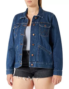 Wrangler Damska kurtka dżinsowa, River Stone, XS - Kurtki damskie - miniaturka - grafika 1