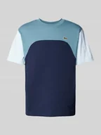 Koszulki męskie - T-shirt z detalem z logo - miniaturka - grafika 1