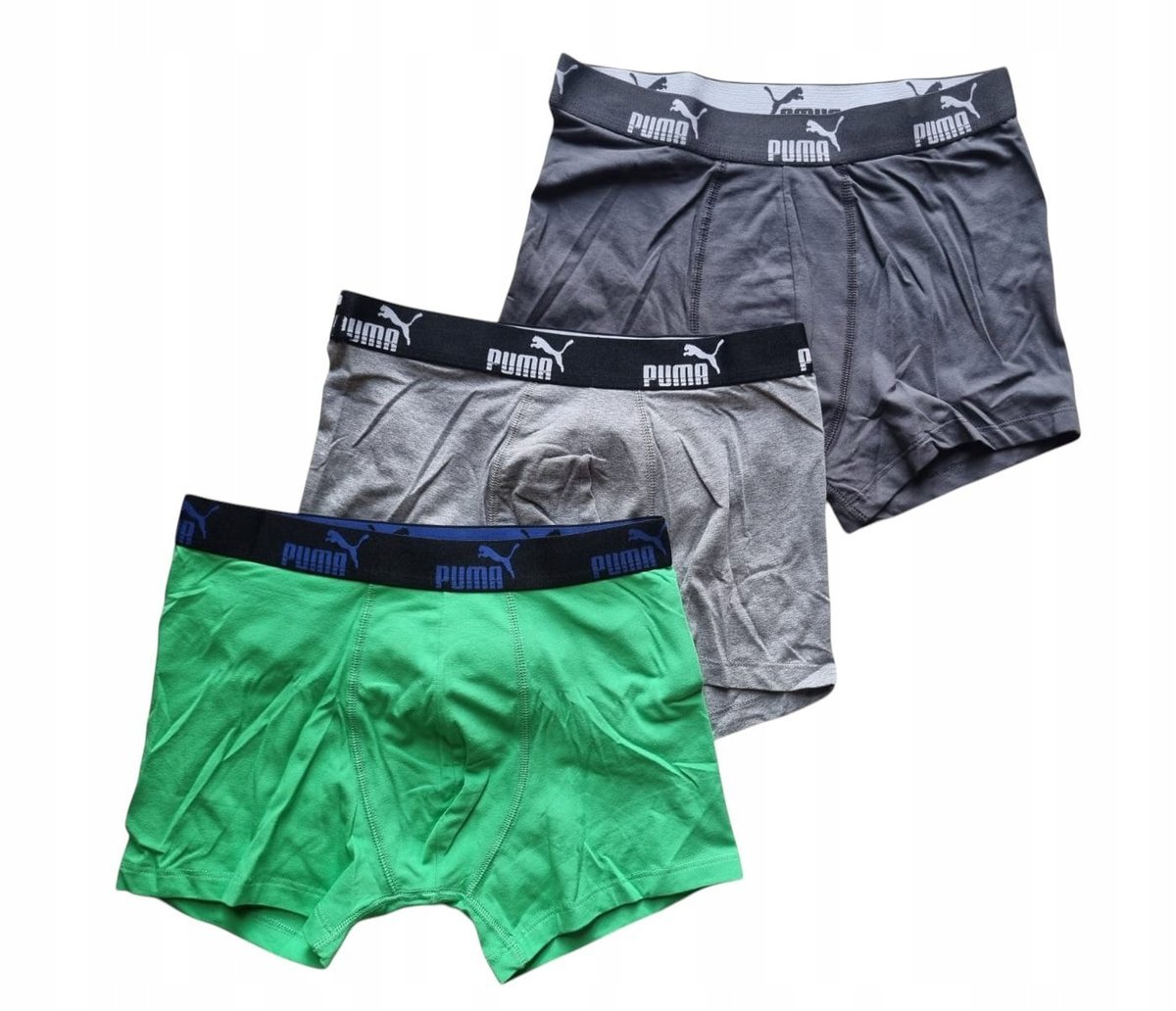 Y7943 Puma everyday Majtki Bokserki męskie 3par 3pack M