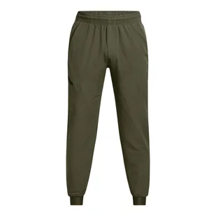 Męskie spodnie treningowe Under Armour UA Unstoppable Joggers - khaki - UNDER ARMOUR - Spodnie sportowe męskie - miniaturka - grafika 1