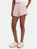 Spodenki damskie - Guess Szorty sportowe O6GD02 KCQP2 Różowy Relaxed Fit - miniaturka - grafika 1