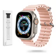 Akcesoria do smartwatchy - Gumowa Opaska Apple Watch (38 / 40 / 41 Mm) Róż Vintage - miniaturka - grafika 1