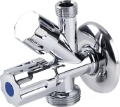 Zawory i kraniki - Perfexim Zawór kątowy kombinowany 1/2"x3/8"x3/4" 02-050-1520-000 - miniaturka - grafika 1