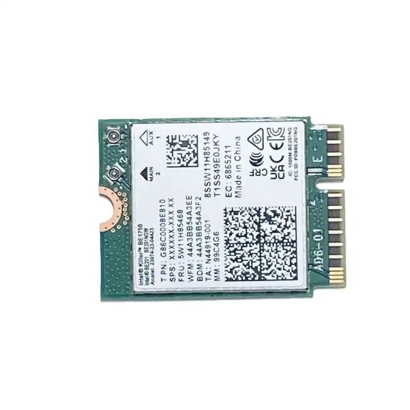 Intel Killer Wi-Fi 7 BE1750 i - Netzwerkadapter - M.2 2230 CNVio3 - Wi-Fi 6E, Bluetooth, Wi-Fi 7 BE201.NGWG.NVX