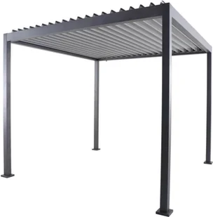 Pawilon ogrodowy Evisa 3 x 3 m aluminiowy - Pawilony ogrodowe - miniaturka - grafika 1