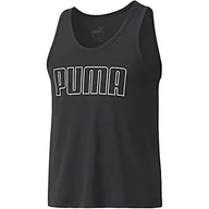 Koszulki dla dziewczynek - Puma Dziewczęca koszulka Runtrain Tank G Black 110 589203 - miniaturka - grafika 1