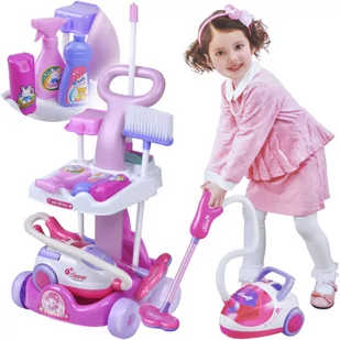 MAXY C.O. Wózek do sprzątania zabawkowy W4696 5902802902436 - Zabawki AGD - miniaturka - grafika 1