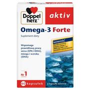 Serce i układ krążenia - Queisser Pharma GMBH & CO. DoppelHerz Aktiv Omega-3 Forte 60 kapsułek 3732241 - miniaturka - grafika 1