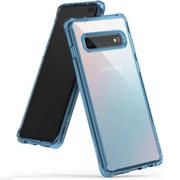 Etui i futerały do telefonów - Ringke Fusion etui pokrowiec z żelową ramką Samsung Galaxy S10 Plus niebieski (FSSG0060) - miniaturka - grafika 1