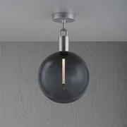 Lampy sufitowe - Lampa sufitowa Forked Ceiling Globe Large Smoked Stalowa - miniaturka - grafika 1