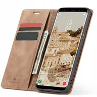 Etui i futerały do telefonów - Spacecase Etui Wallet Galaxy S8 light brown - miniaturka - grafika 1