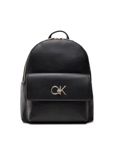 Calvin Klein Plecak Re-Lock Backpack W/Pocket Pbl K60K609428 Czarny - Plecaki - miniaturka - grafika 1