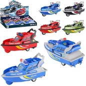 Zabawki do kąpieli - Łódka motorówka straż przybrzeżna Mix Trifox - model lub pojazd - miniaturka - grafika 1