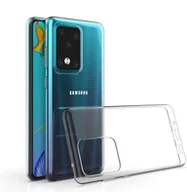 Etui i futerały do telefonów - Samsung Galaxy S20 Ultra Etui na telefon komórkowy Etui silikonowe przezroczyste - miniaturka - grafika 1