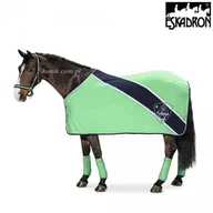 Derki dla konia - Eskadron Derka polarowa Bicolor CLASSIC SPORTS wiosna-lato 2016 mintgreen-navy - miniaturka - grafika 1