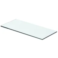 Półki do salonu - vidaXL vidaXL Szklany, bezbarwny panel, 40x12 cm - miniaturka - grafika 1