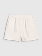 Spodenki damskie - Damskie spodenki casual 4F 4FRSS25TSHOF750 - białe - miniaturka - grafika 1
