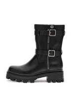 Kozaki damskie - Guess Kozaki 178822 Czarny - miniaturka - grafika 1